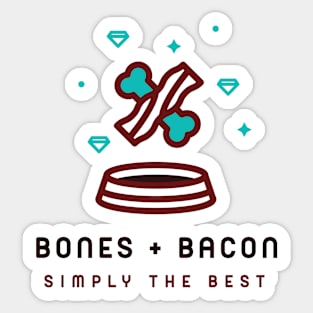 Bones & Bacon R.4 Sticker